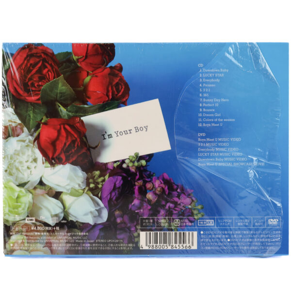 Shinee - I'm Your Boy [Type A] Japan Album CD + DVD 2014
