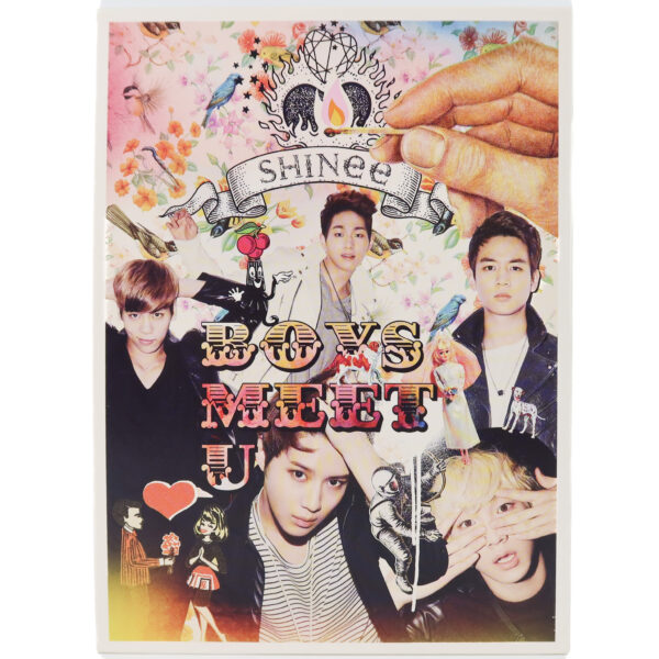 Shinee - Boys Meet U [Limited Edition] Japan Album CD + DVD No PC 2013