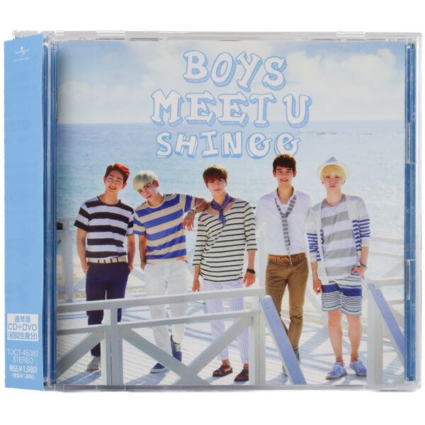 Shinee - Boys Meet U Japan Album CD + DVD No PC 2013