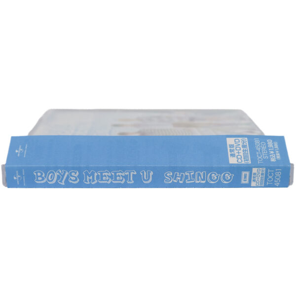 Shinee - Boys Meet U Japan Album CD + DVD No PC 2013
