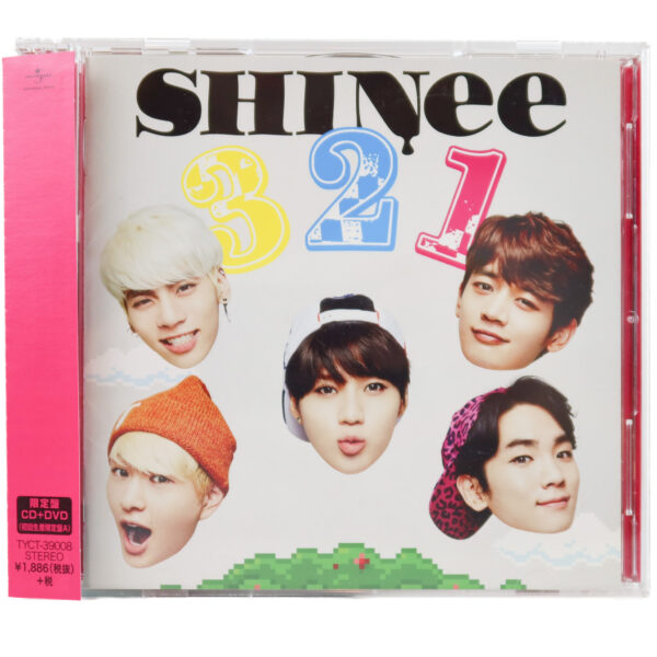 Shinee - 3 2 1 [Type A] Japan Single Album CD + DVD No PC 2013