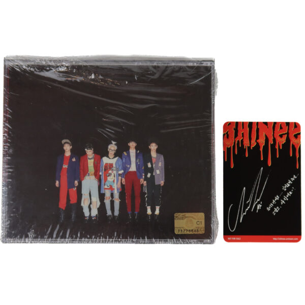 Shinee - Married To The Music 4th Album Repackage CD Minho Photocard 2015