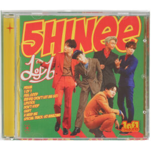 Shinee - 1 of 1 [Yellow Ver.] 5th Album CD + Taemin Cap Sheet 2016