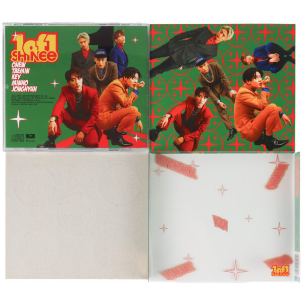 Shinee - 1 of 1 [Yellow Ver.] 5th Album CD + Taemin Cap Sheet 2016