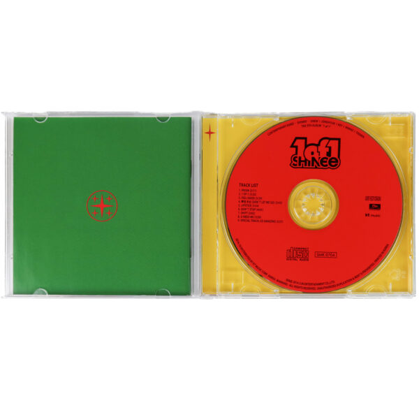 Shinee - 1 of 1 [Yellow Ver.] 5th Album CD + Taemin Cap Sheet 2016
