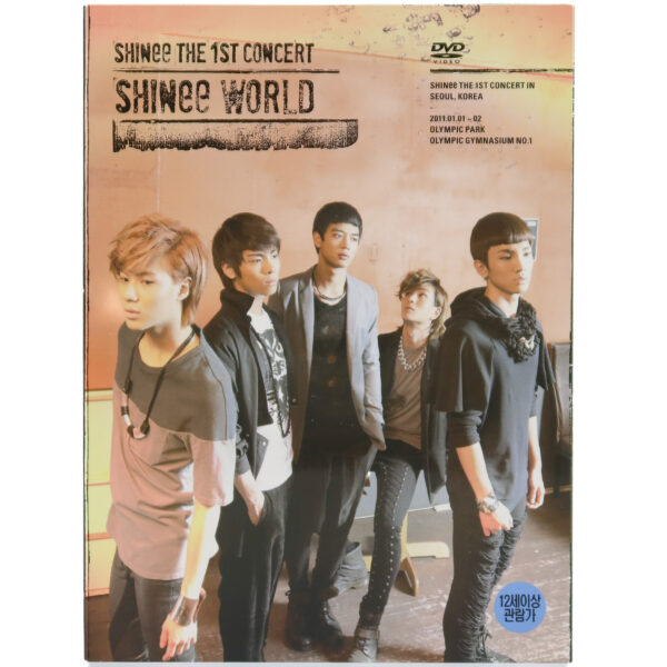 Shinee - The 1st Concert Shinee World Album DVD 2012