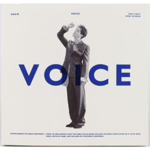 Onew - Voice [White Ver.] 1st Mini Album CD No Photocard 2018 Shinee