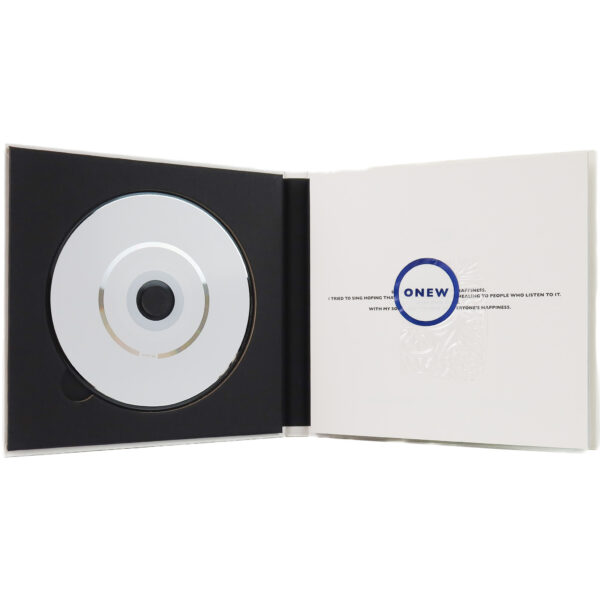 Onew - Voice [White Ver.] 1st Mini Album CD No Photocard 2018 Shinee