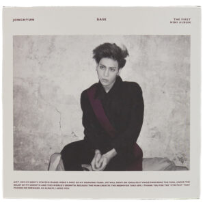 Jonghyun - Base [Wine Ver.] 1st Mini Album CD 2015 Shinee