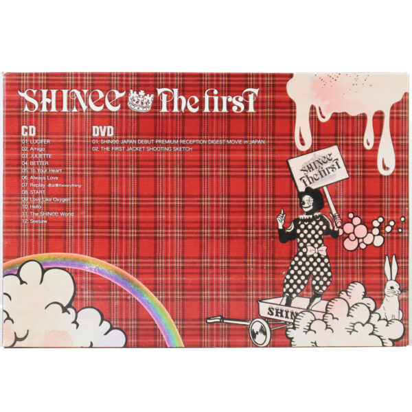 Shinee - The First Japan Album CD + DVD + Play Button Boxset 2011
