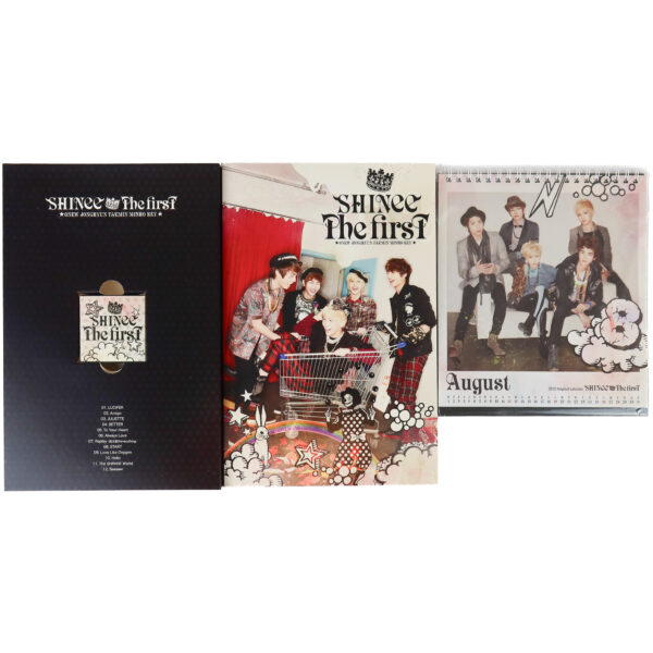 Shinee - The First Japan Album CD + DVD + Play Button Boxset 2011