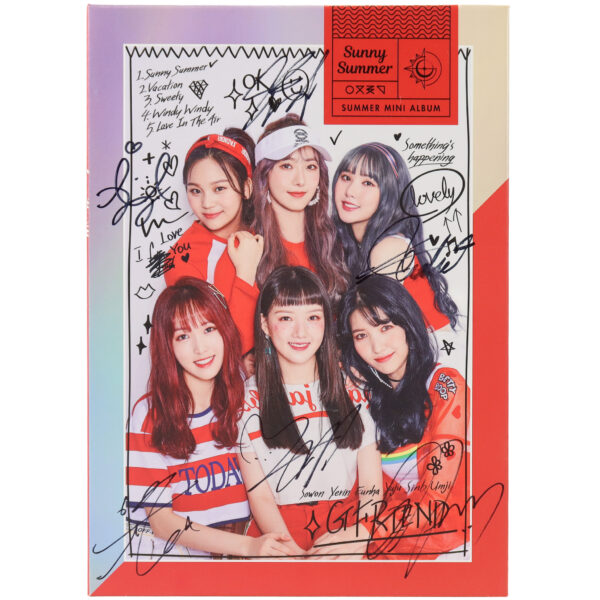 GFriend - Sunny Summer [Sunny Ver.] Mini Album Signed CD Promo 2018