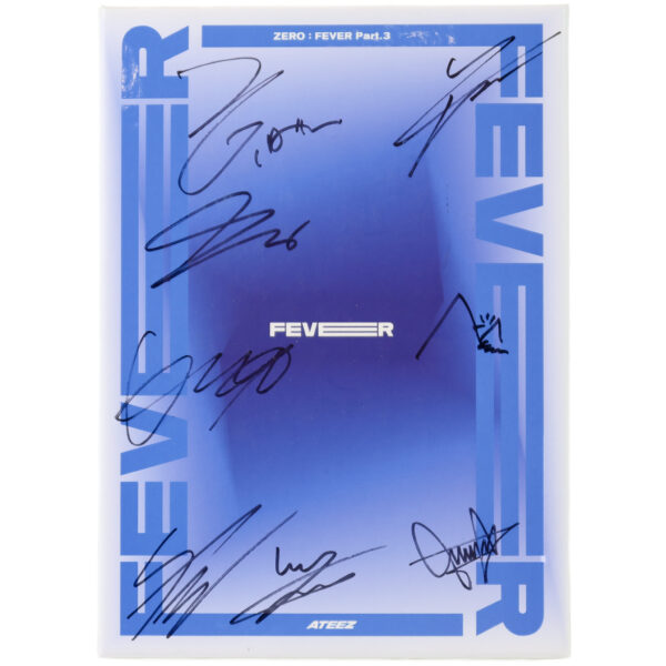 Ateez - Zero: Fever Part.3 [Z Ver.] 7th Mini Album Signed Promo CD 2021