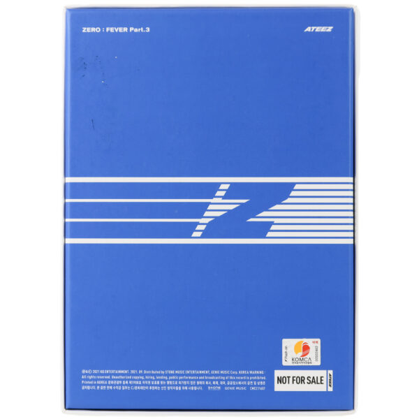 Ateez - Zero: Fever Part.3 [Z Ver.] 7th Mini Album Signed Promo CD 2021
