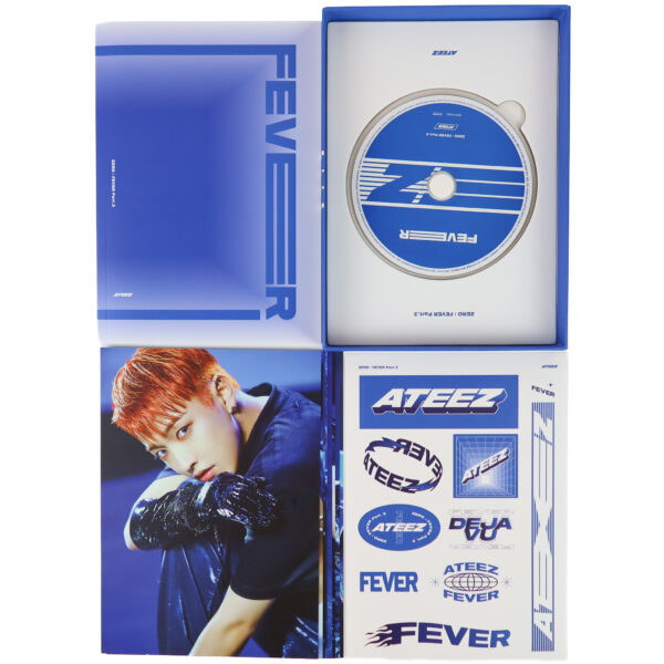 Ateez - Zero: Fever Part.3 [Z Ver.] 7th Mini Album Signed Promo CD 2021