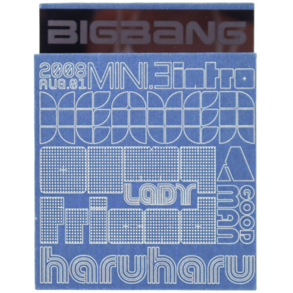 Bigbang - Stand Up 3rd Mini Album CD + 3D Paper 2008 [Mnet]