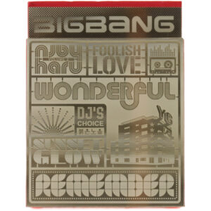 Bigbang - Remember 2nd Album CD + Papers + Stickers 2008 [Mnet]
