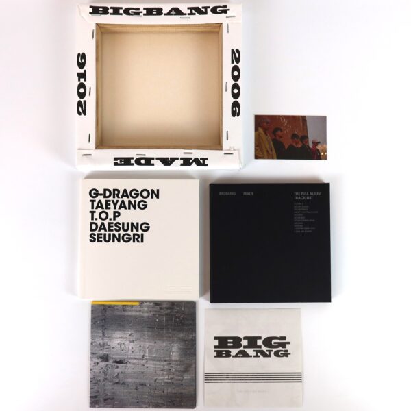 Bigbang - Made The Full Album [Group Ver.] CD + Canvas + Photocard 2016