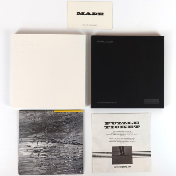 Bigbang - Made The Full Album [Group Ver.] CD + Canvas + Photocard 2016