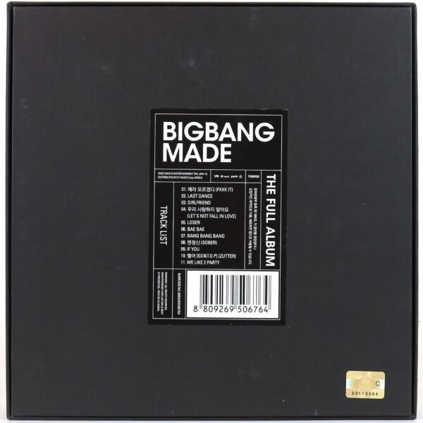 Bigbang - Made The Full Album CD + Canvas 2016 [read]
