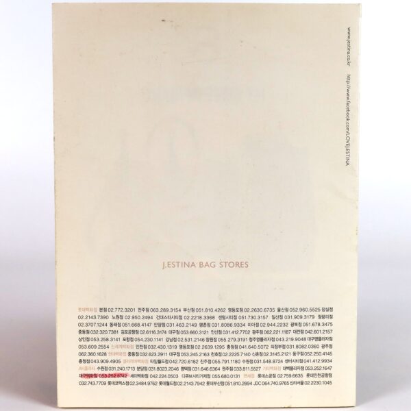 G-Dragon x J.Estina Bags Promo Brochure Leaflet Bigbang
