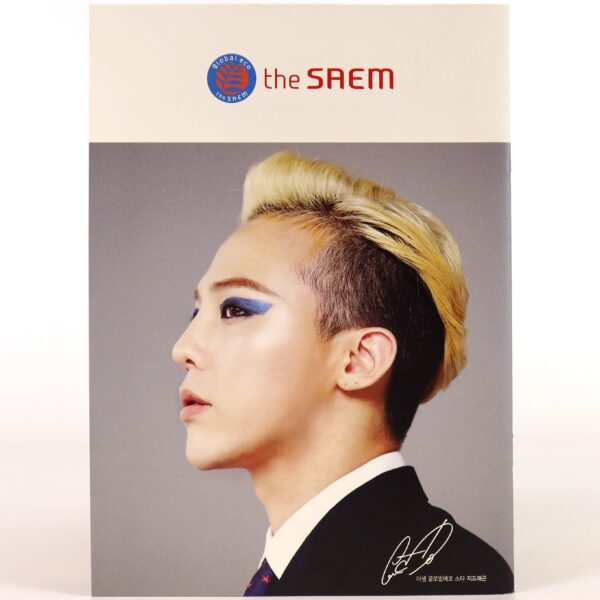 G-Dragon x The Saem Promo Brochure Photobooklet Bigbang