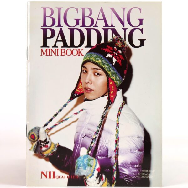 Bigbang x NII Qualified Promo Brochure Photobooklet G-Dragon Cover 2009