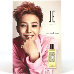 IMG_4694 G-Dragon x Jeux Des Fleurs Je Parfums Promo Brochure Bigbang 2014