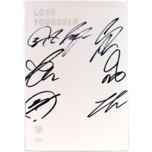 IMG_4711 BTS - Love Yourself : Her 5th Mini Album Signed Promo CD 2017