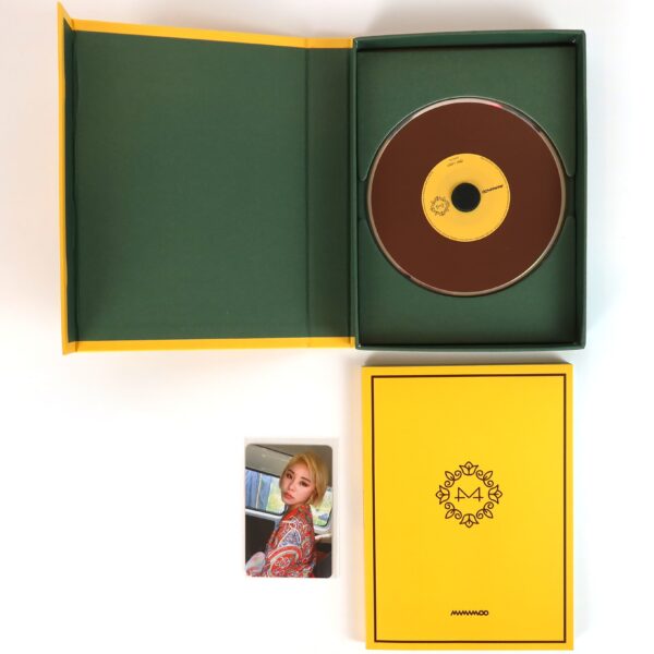 Mamamoo - Yellow Flower 6th Mini Album CD Wheein Photocard 2018