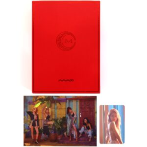 IMG_4752 Mamamoo - Red Moon 7th Mini Album CD Solar Photocard + POB Postcard 2018