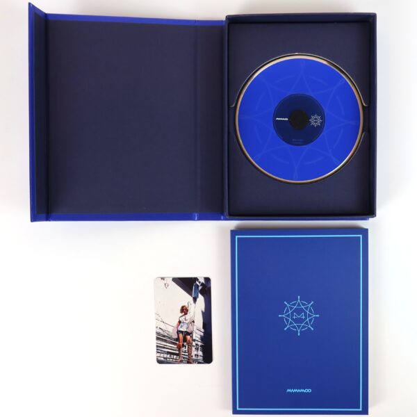 Mamamoo - Blue;s 8th Mini Album CD Wheein Photocard 2018