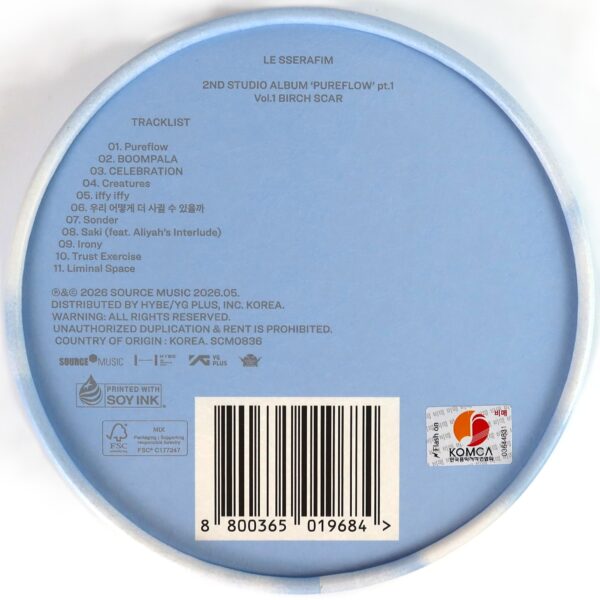 IMG_4766 Le Sserafim - Pureflow Pt.1 2nd Album Signed Promo CD 2026