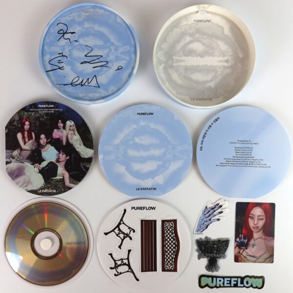 IMG_4767 Le Sserafim - Pureflow Pt.1 2nd Album Signed Promo CD 2026