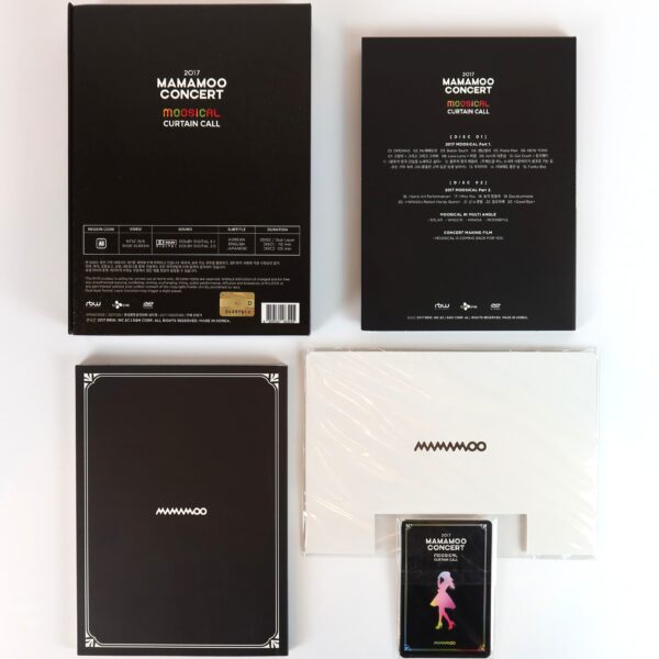 Mamamoo - Moosical Curtain Call 2017 Concert DVD + Photocards