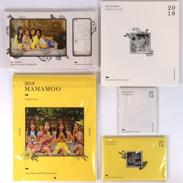 Mamamoo 2018 Season's Greetings Complete Set