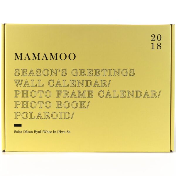 Mamamoo 2018 Season's Greetings Complete Set