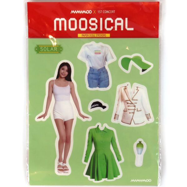 Mamamoo Moosical Paper Doll Stickers Complete Set [read]