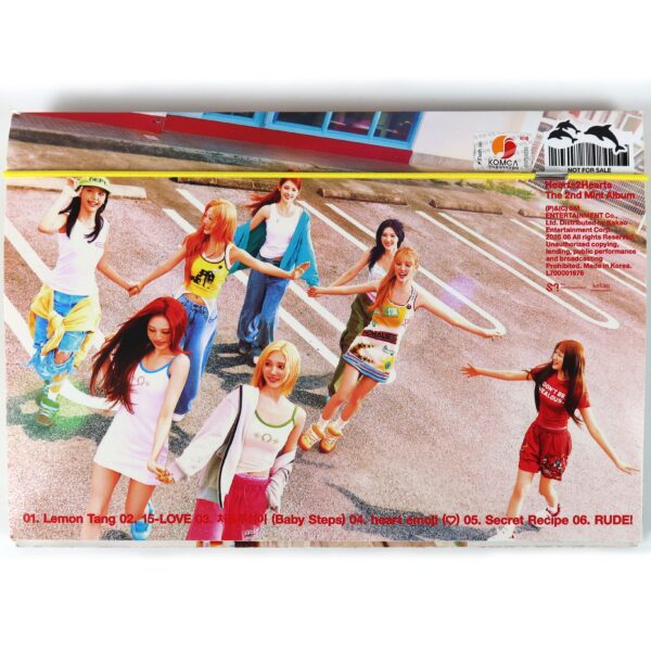 Hearts2Hearts - Lemon Tang 2nd Mini Album Signed Promo CD 2026