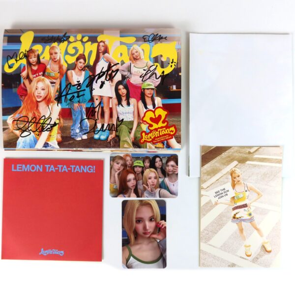 IMG_4870 Hearts2Hearts - Lemon Tang 2nd Mini Album Signed Promo CD 2026