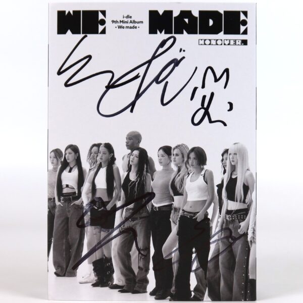 i-dle - We Made [Mono Ver.] 9th Mini Album Signed Promo CD 2026