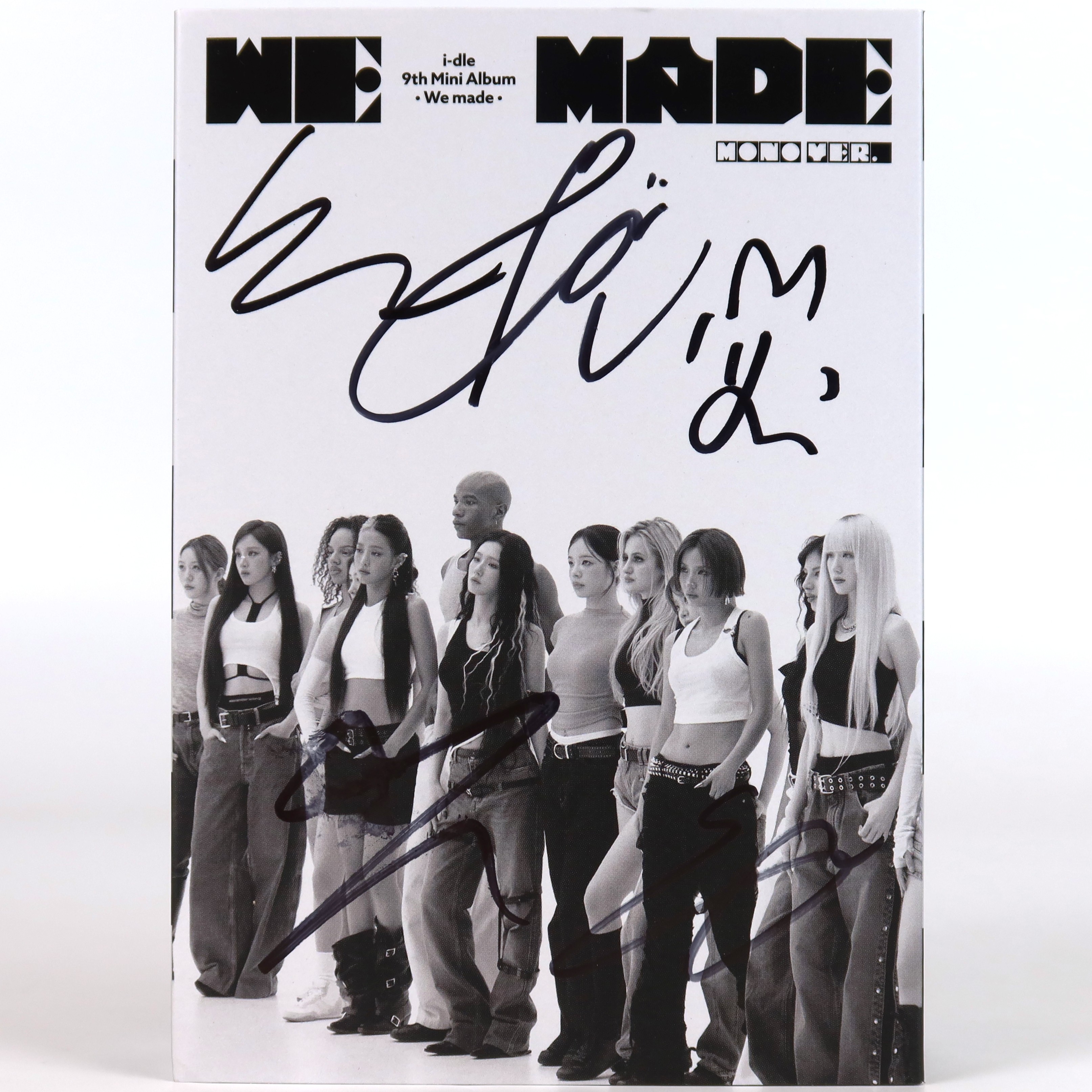 i-dle - We Made [Mono Ver.] 9th Mini Album Signed Promo CD 2026