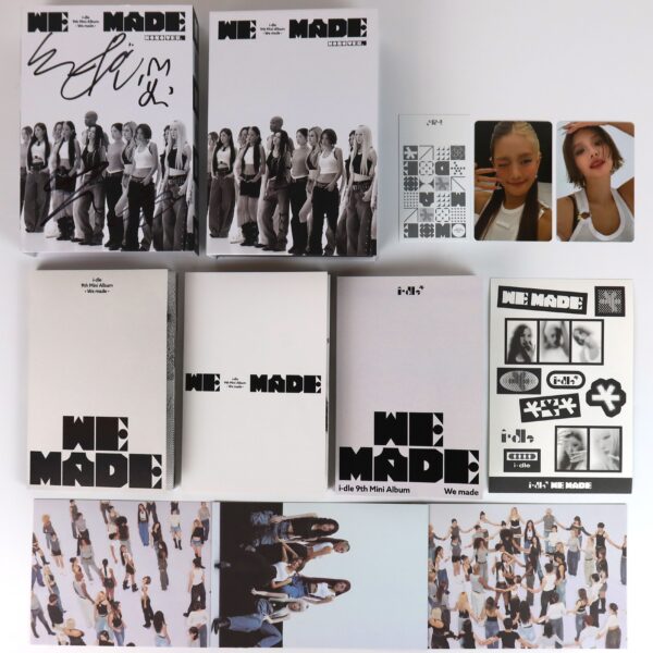 i-dle - We Made [Mono Ver.] 9th Mini Album Signed Promo CD 2026