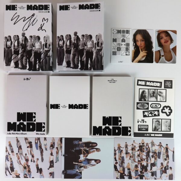 i-dle - We Made [Mono Ver.] 9th Mini Album Signed Promo CD 2026