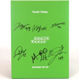 Vayonn - Youth Today 1st Mini Album Signed Promo CD 2026