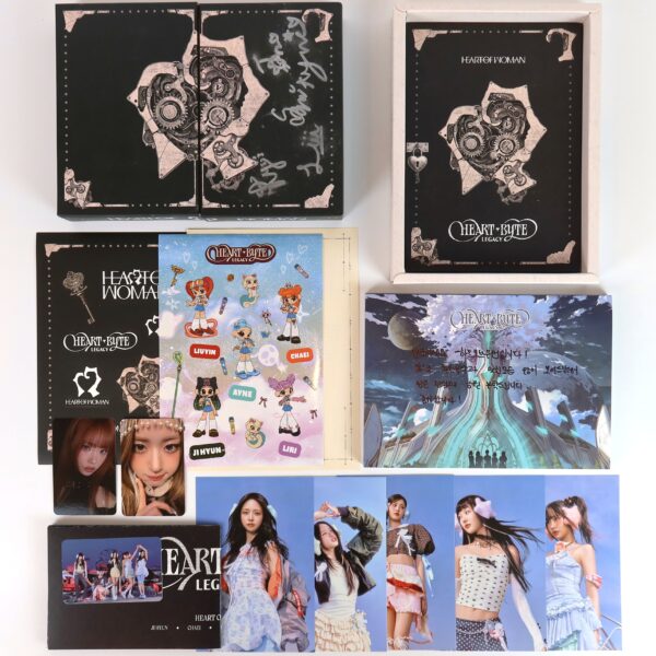 Heart of Woman - Heart Byte Legacy [Golden Era Ver.] 1st Album Signed CD [read]