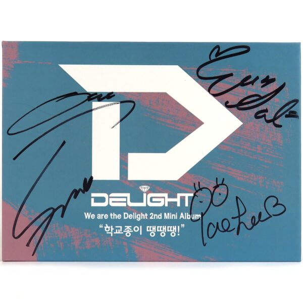 Delight - School Bell's Ringing 2nd Mini Album Signed Promo CD 2013