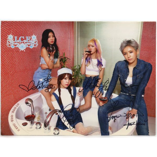 I.C.E - 1st Mini Album Signed Promo CD ICE