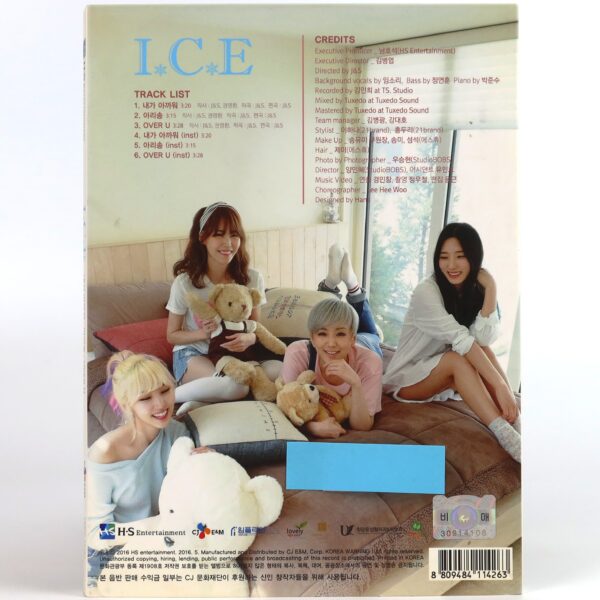 I.C.E - 1st Mini Album Signed Promo CD ICE