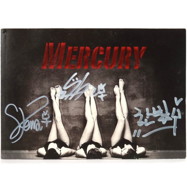 Mercury - Don't Stop 1st Single Album Signed CD Promo 2016